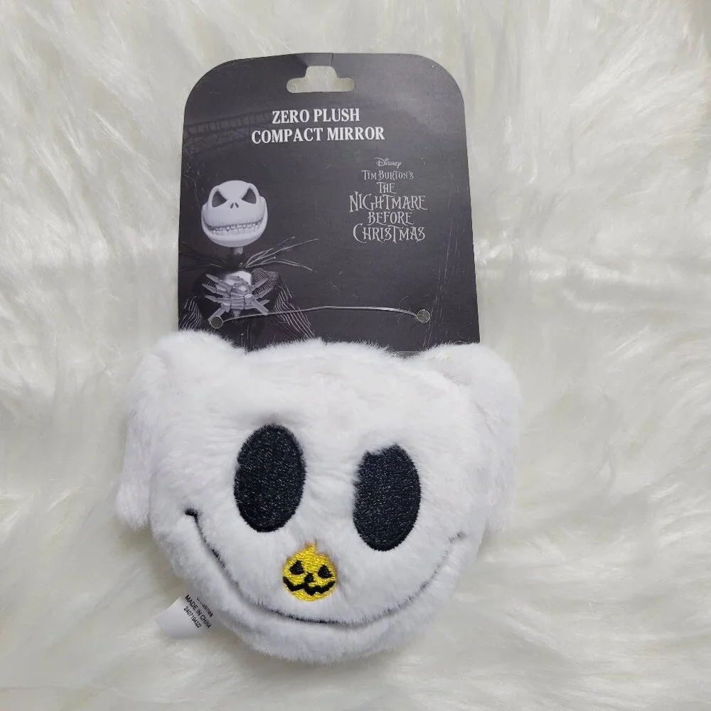 Nightmare Before Christmas Zero Plush Compact Mirror